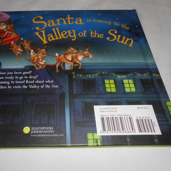 New kids Santa  🎅 is coming to the Valley of the Sun Arizona HC Book 📘 4+ - Picture 9 of 11